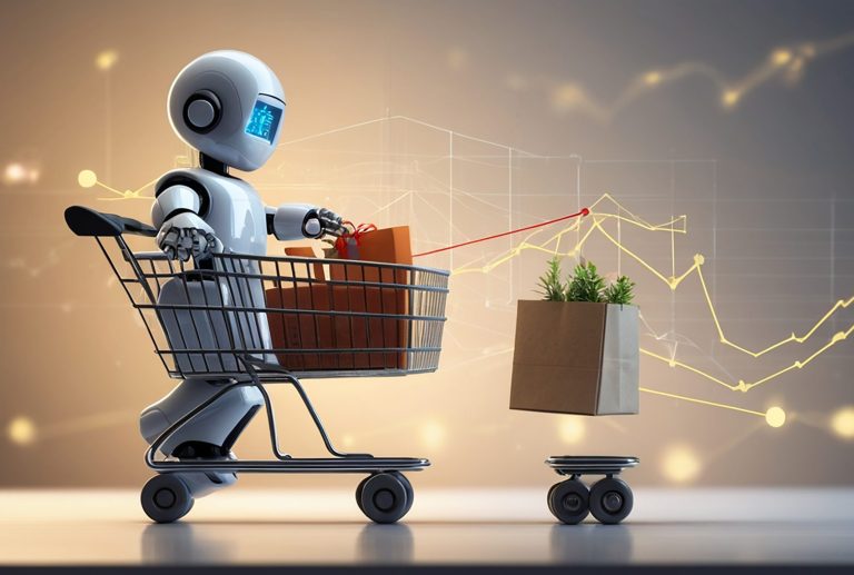 sale-growth-concept-with-business-ai-touching-graph-increase-sales-volume-with-shopping-cart