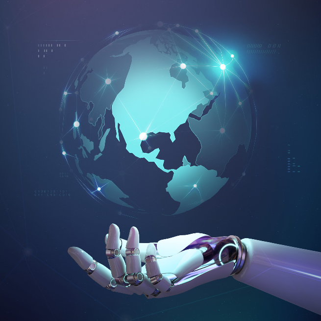 Technology-global-ai-race-information-network-connection